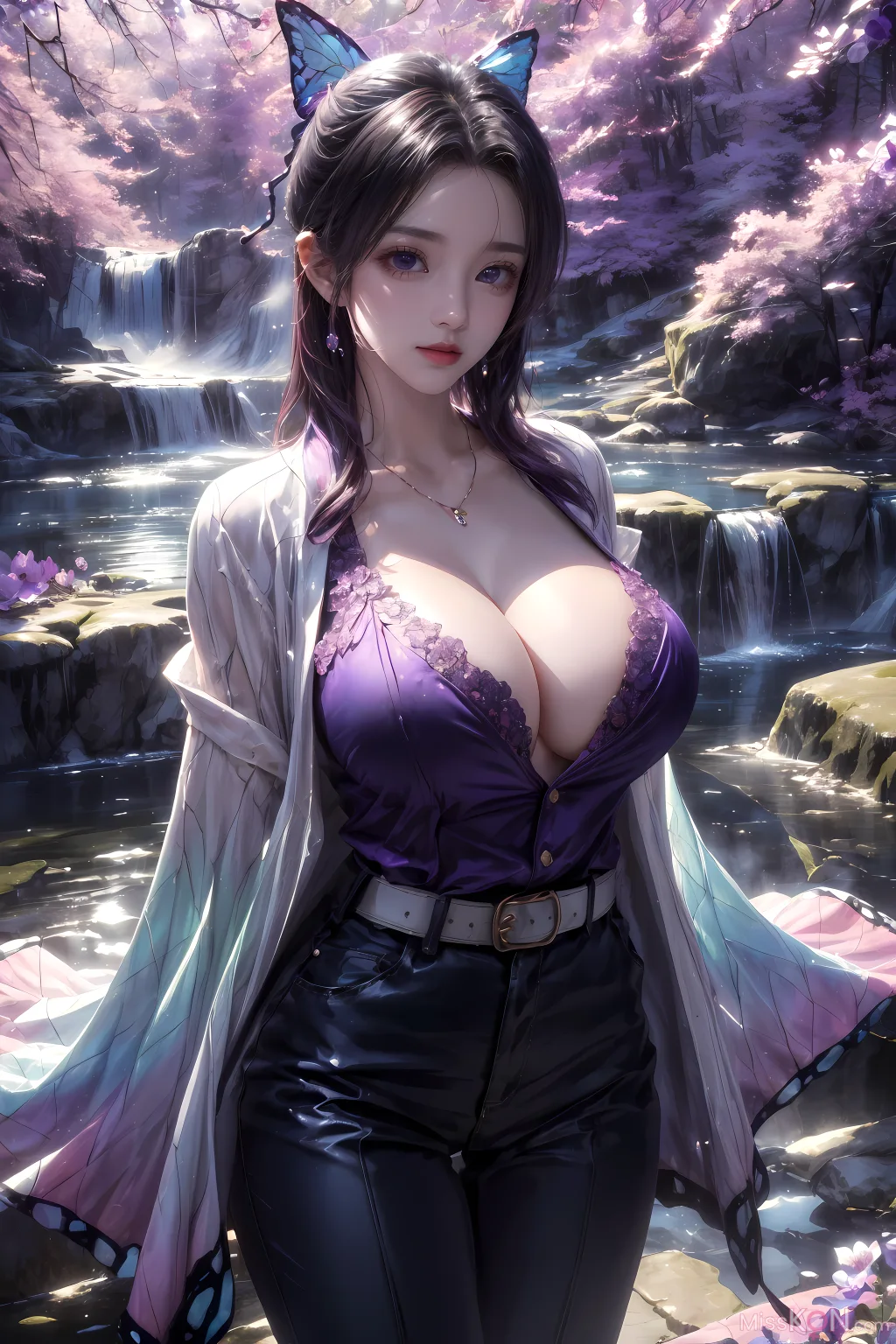 [AI Generated] kuzan: 鬼灭之刃-蝴蝶忍 (28 photos)