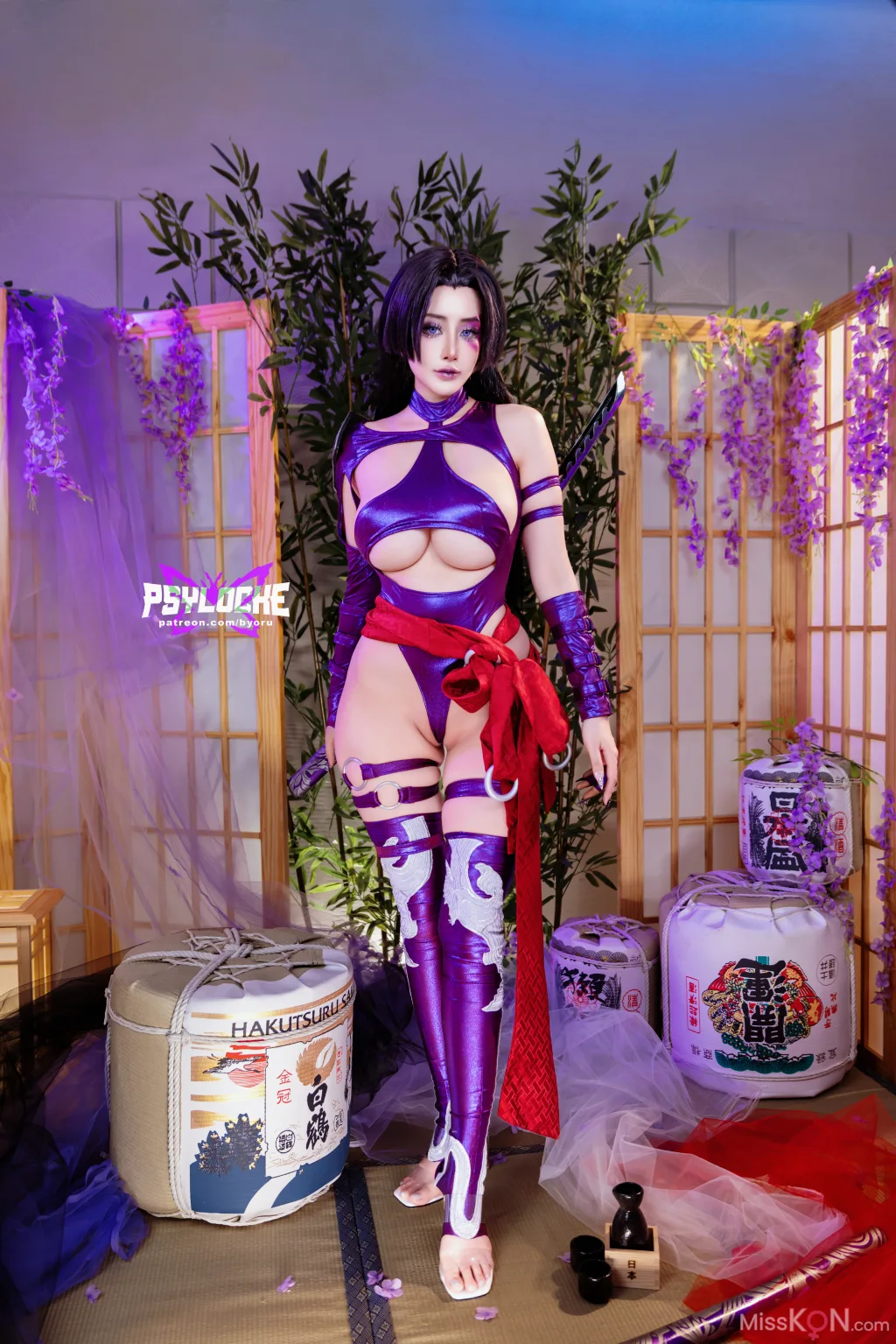 Coser@Byoru: Psylocke (67 photos + 28 videos)