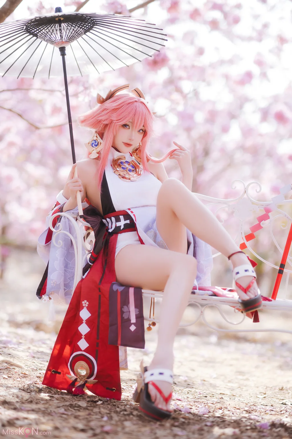 Coser@瓜希酱: 原神 八重神子 (20 photos)