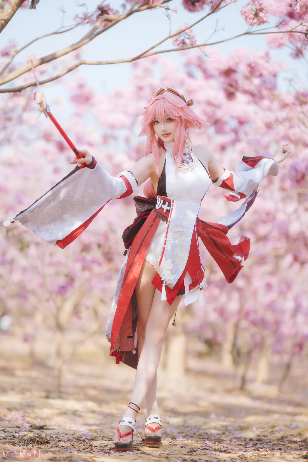 Coser@瓜希酱: 原神 八重神子 (20 photos)