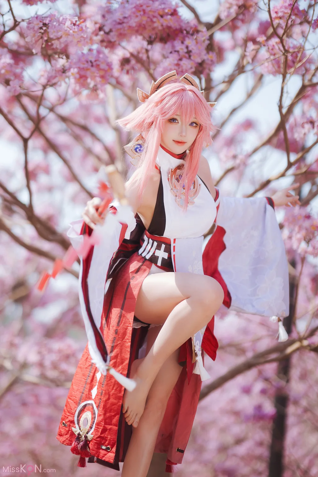 Coser@瓜希酱: 原神 八重神子 (20 photos)