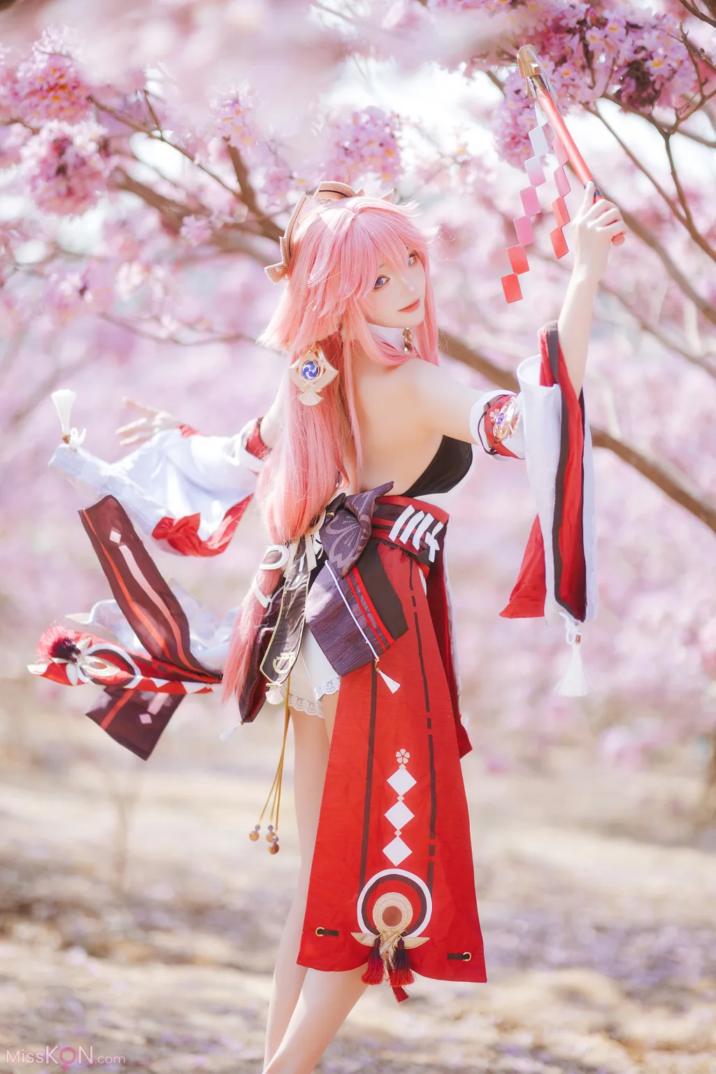 Coser@瓜希酱: 原神 八重神子 (20 photos)