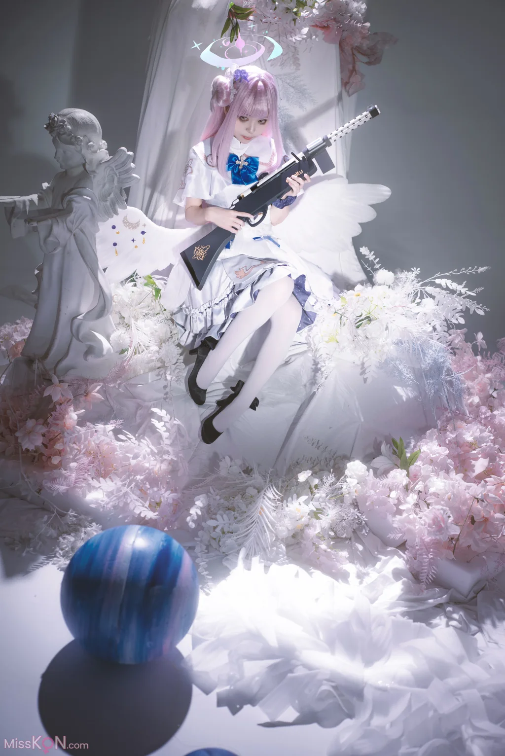 Coser@矢量鱼: 蔚蓝档案 圣园未花 (27 photos)