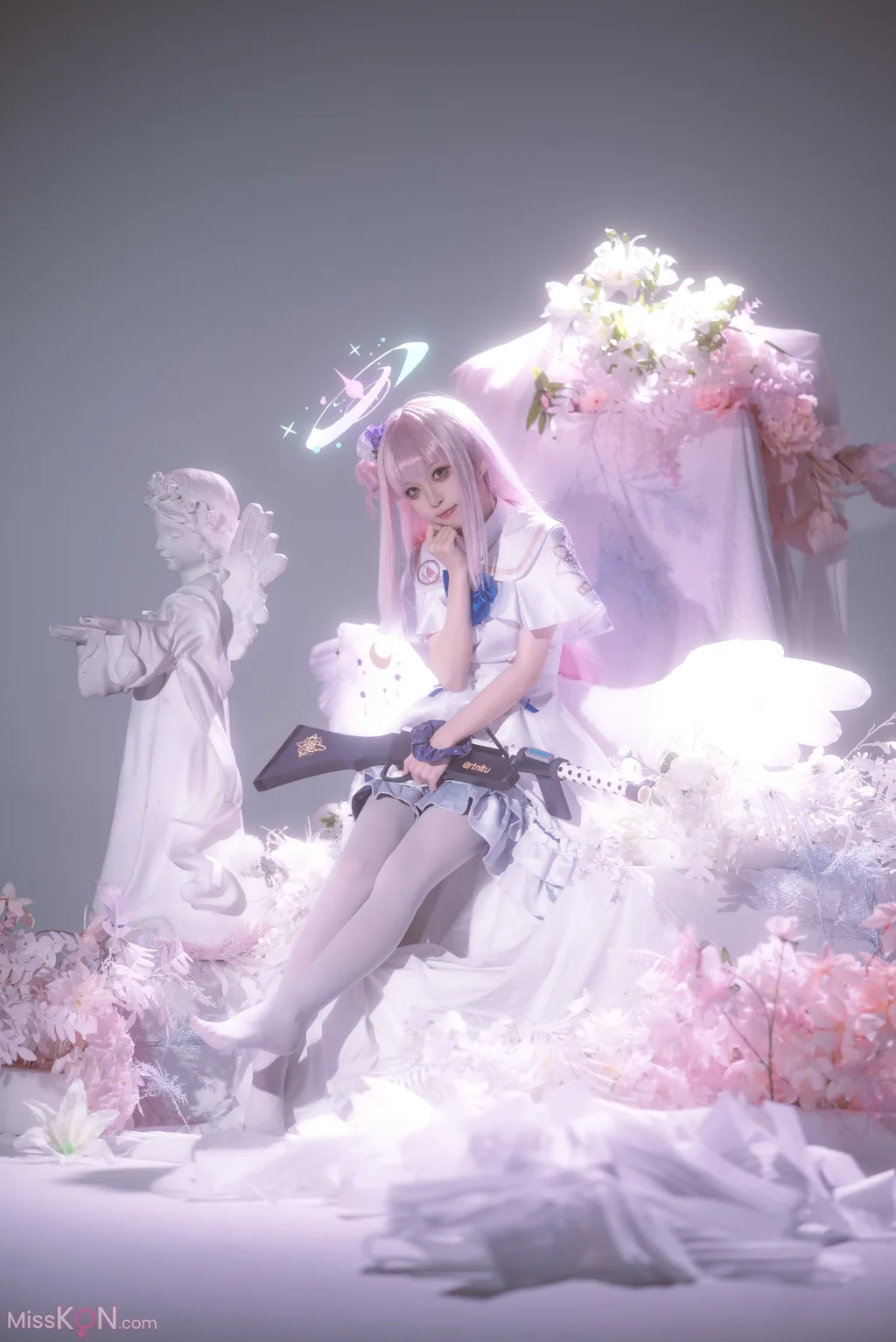 Coser@矢量鱼: 蔚蓝档案 圣园未花 (27 photos)