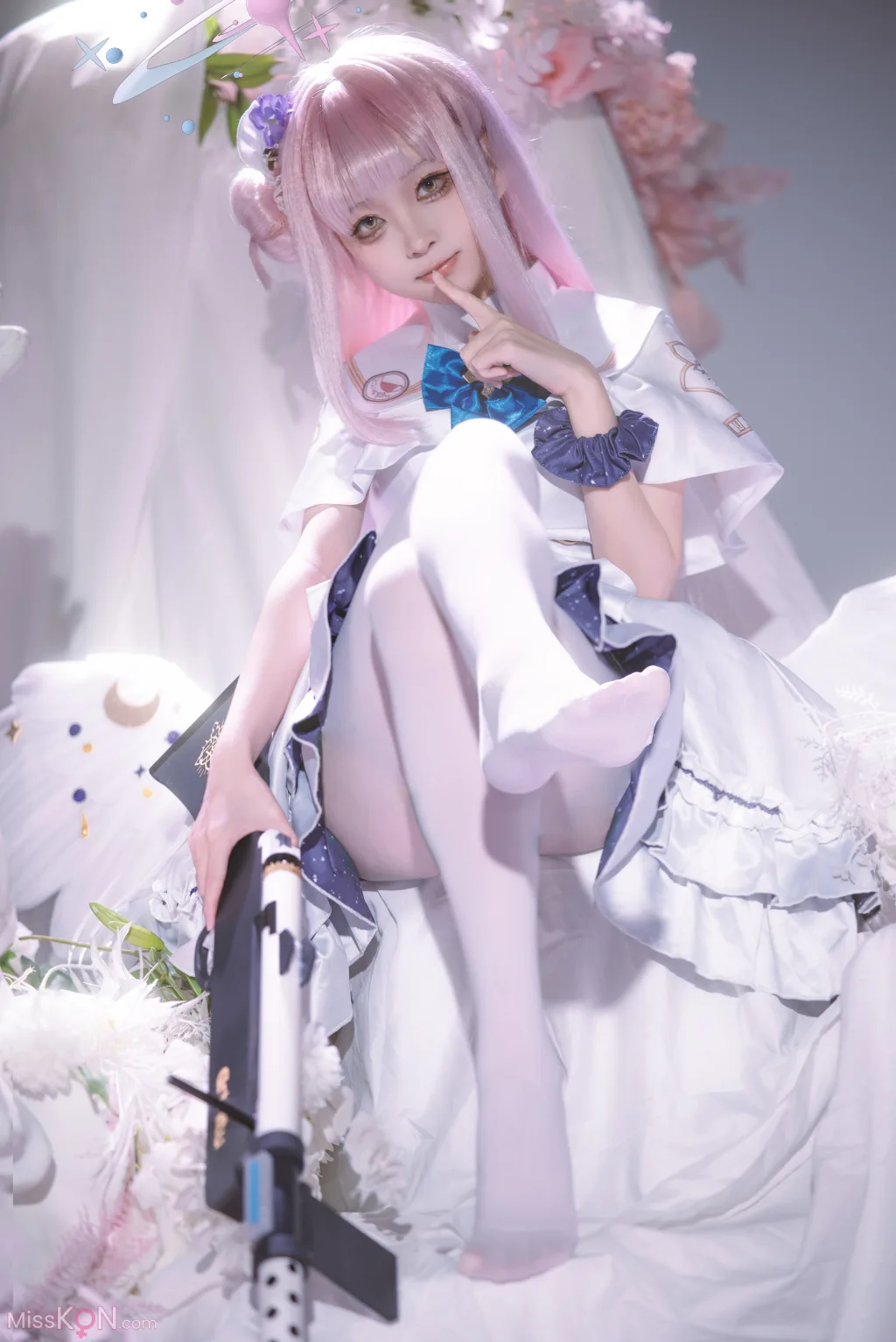 Coser@矢量鱼: 蔚蓝档案 圣园未花 (27 photos)