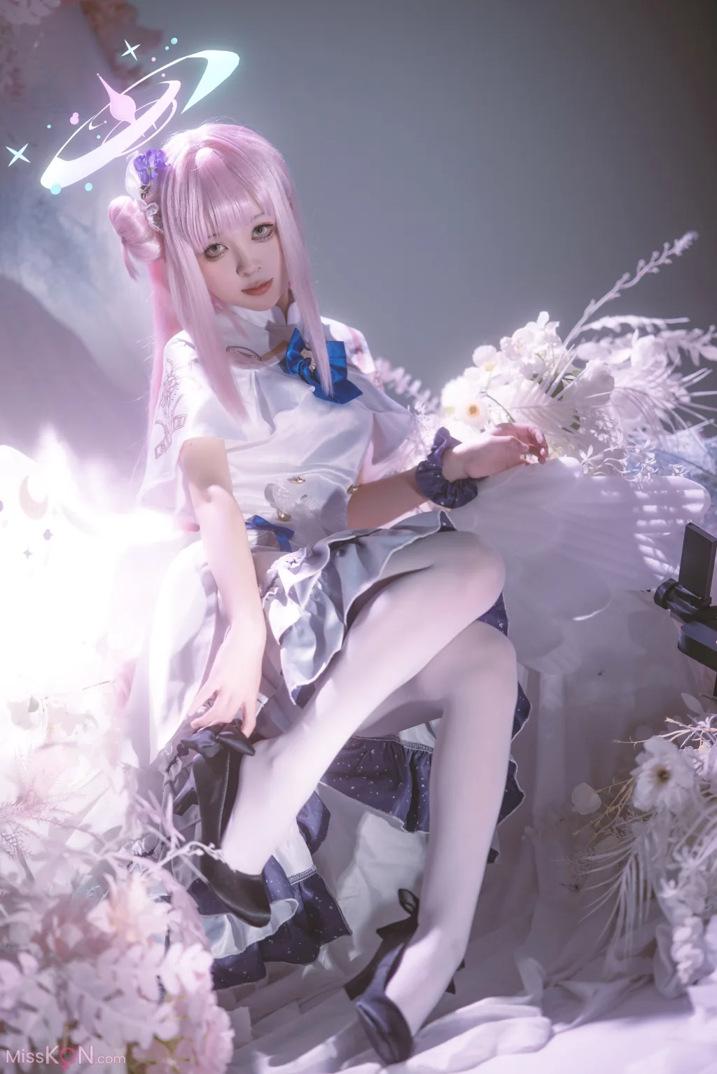 Coser@矢量鱼: 蔚蓝档案 圣园未花 (27 photos)
