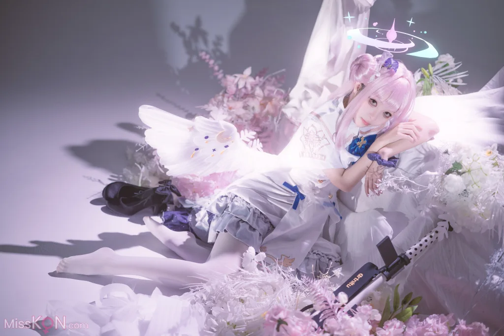 Coser@矢量鱼: 蔚蓝档案 圣园未花 (27 photos)