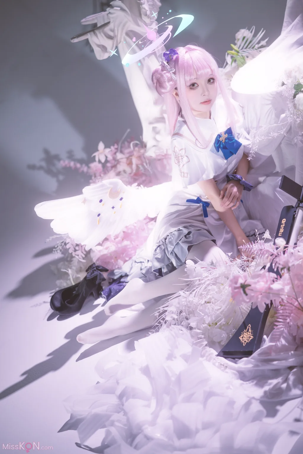 Coser@矢量鱼: 蔚蓝档案 圣园未花 (27 photos)