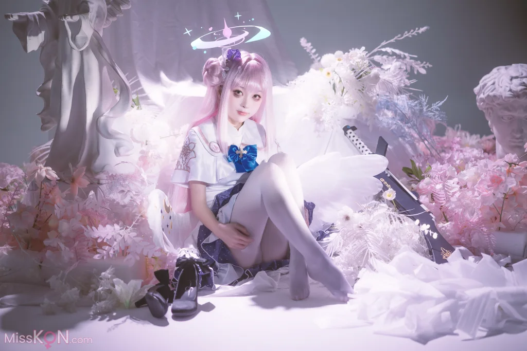 Coser@矢量鱼: 蔚蓝档案 圣园未花 (27 photos)