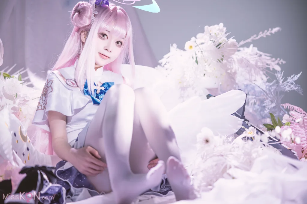 Coser@矢量鱼: 蔚蓝档案 圣园未花 (27 photos)