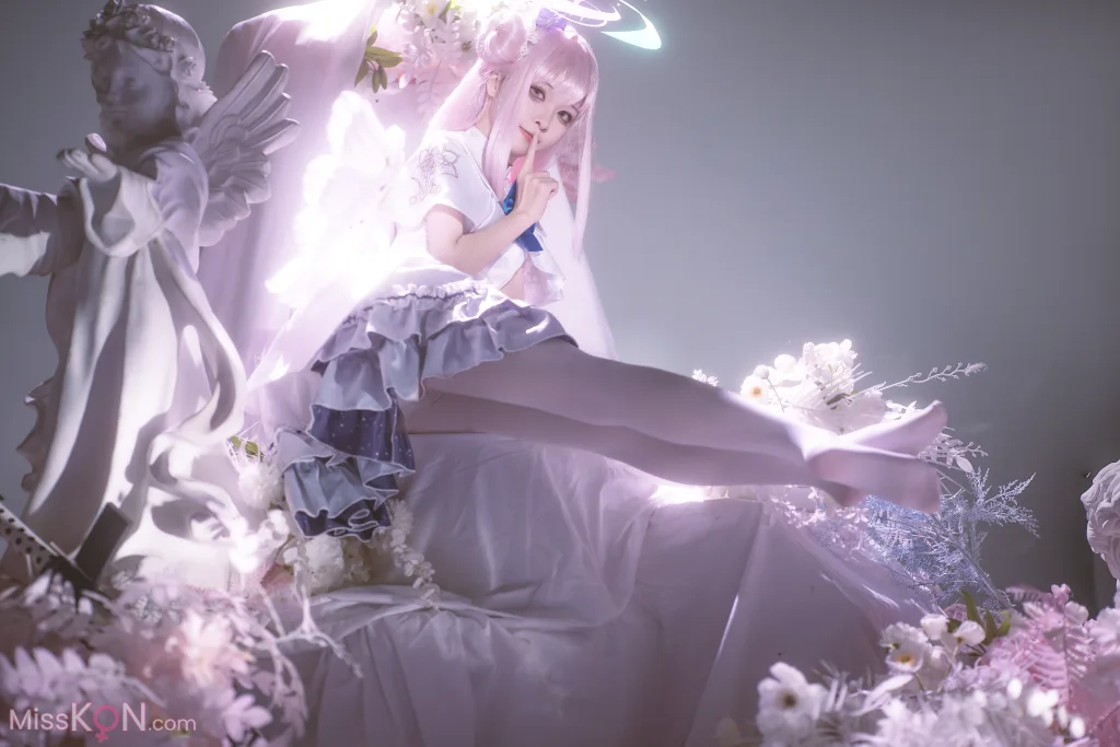 Coser@矢量鱼: 蔚蓝档案 圣园未花 (27 photos)