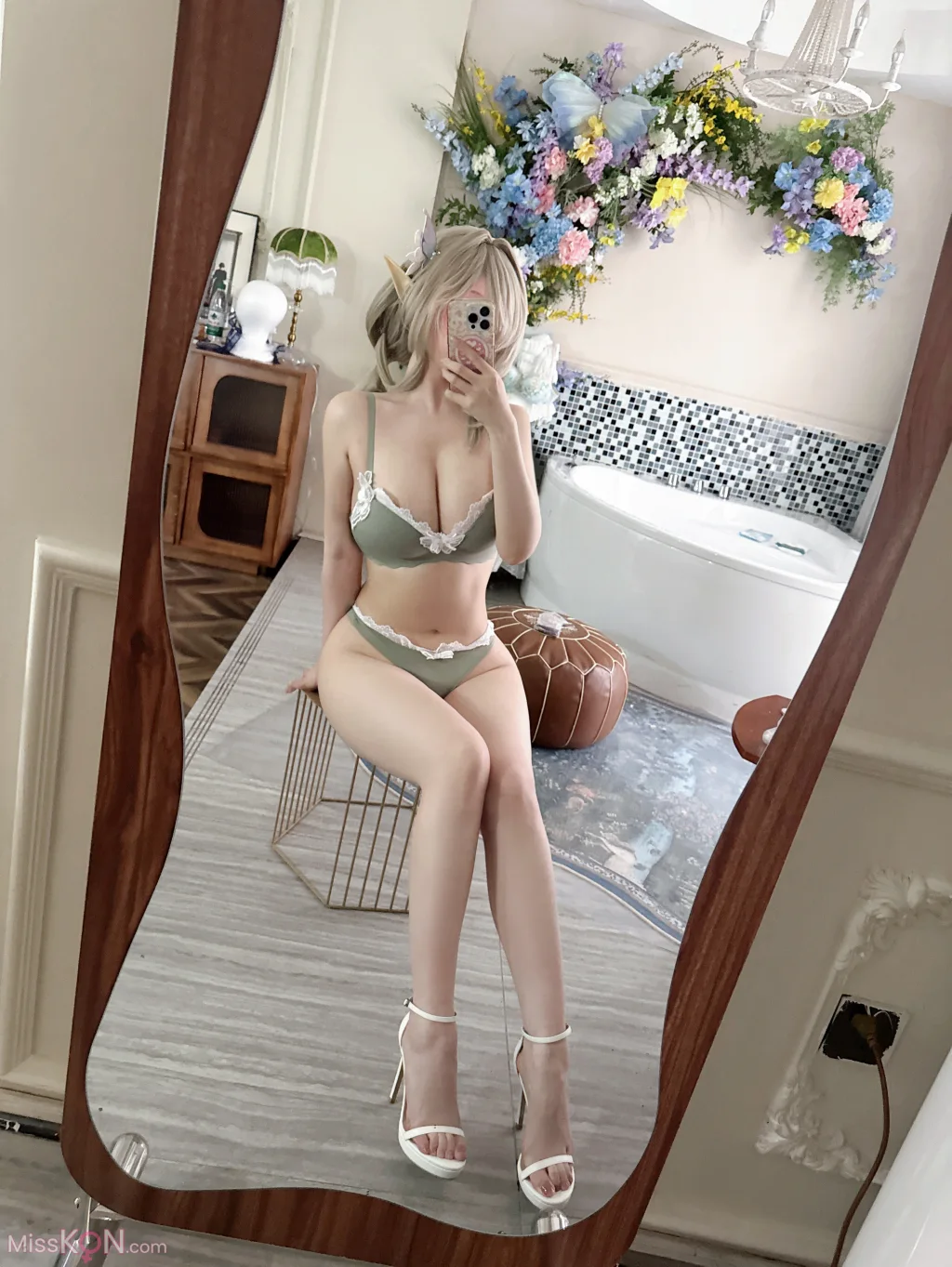 Coser@rioko凉凉子: 碧蓝航线 七省 内衣 (30 photos + 9 videos) – Page 3