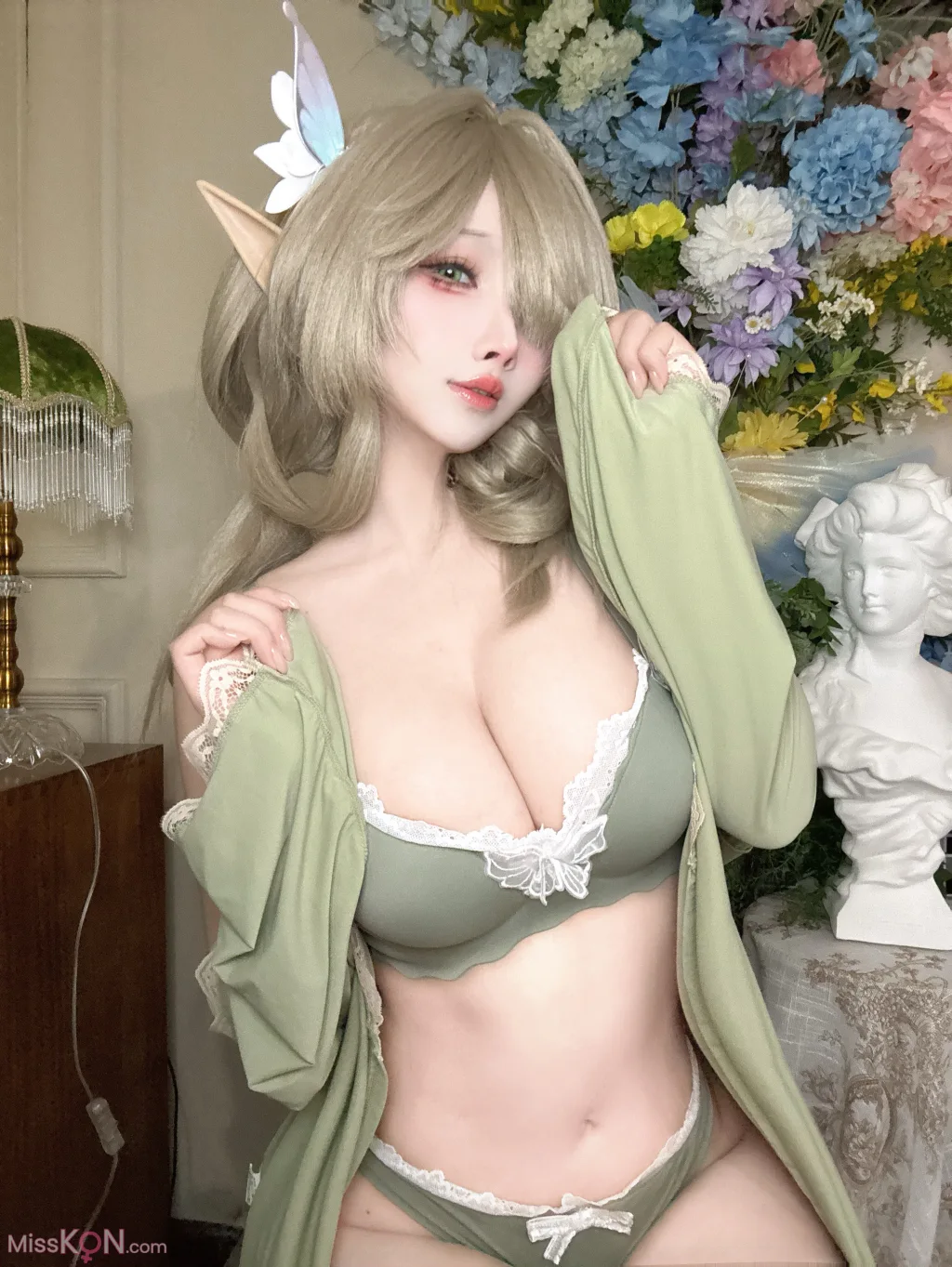 Coser@rioko凉凉子: 碧蓝航线 七省 内衣 (30 photos + 9 videos) – Page 3