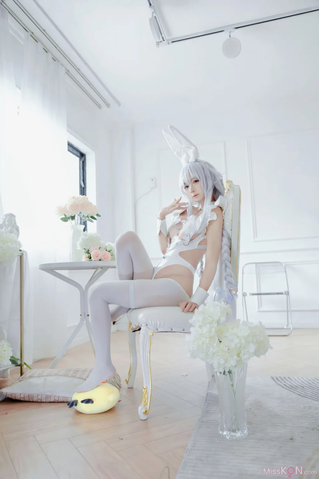 Coser@喜欢爱理吗: 碧蓝航线 恶毒 白兔 (37 photos)