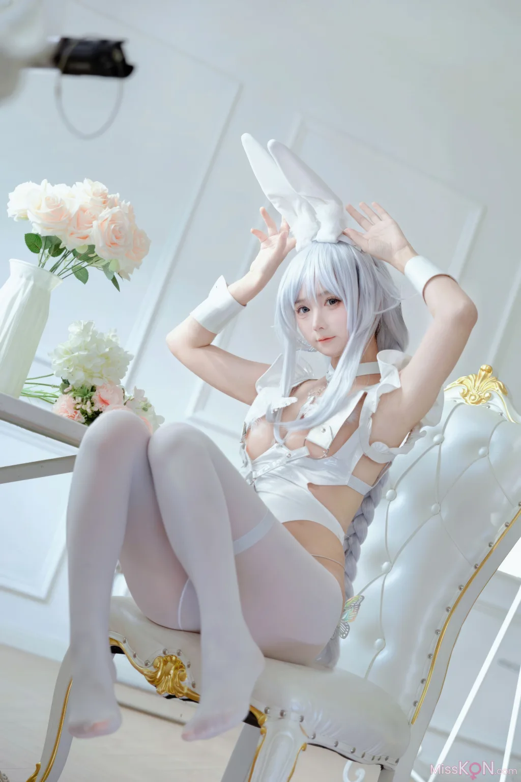 Coser@喜欢爱理吗: 碧蓝航线 恶毒 白兔 (37 photos)