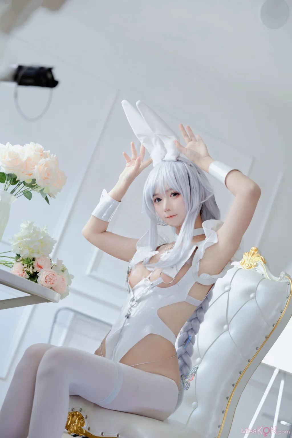 Coser@喜欢爱理吗: 碧蓝航线 恶毒 白兔 (37 photos)