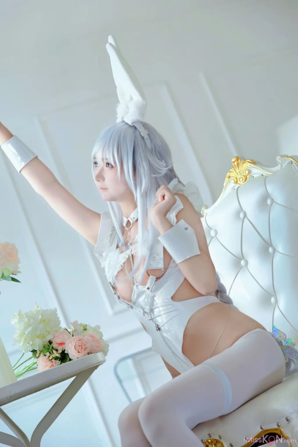 Coser@喜欢爱理吗: 碧蓝航线 恶毒 白兔 (37 photos)