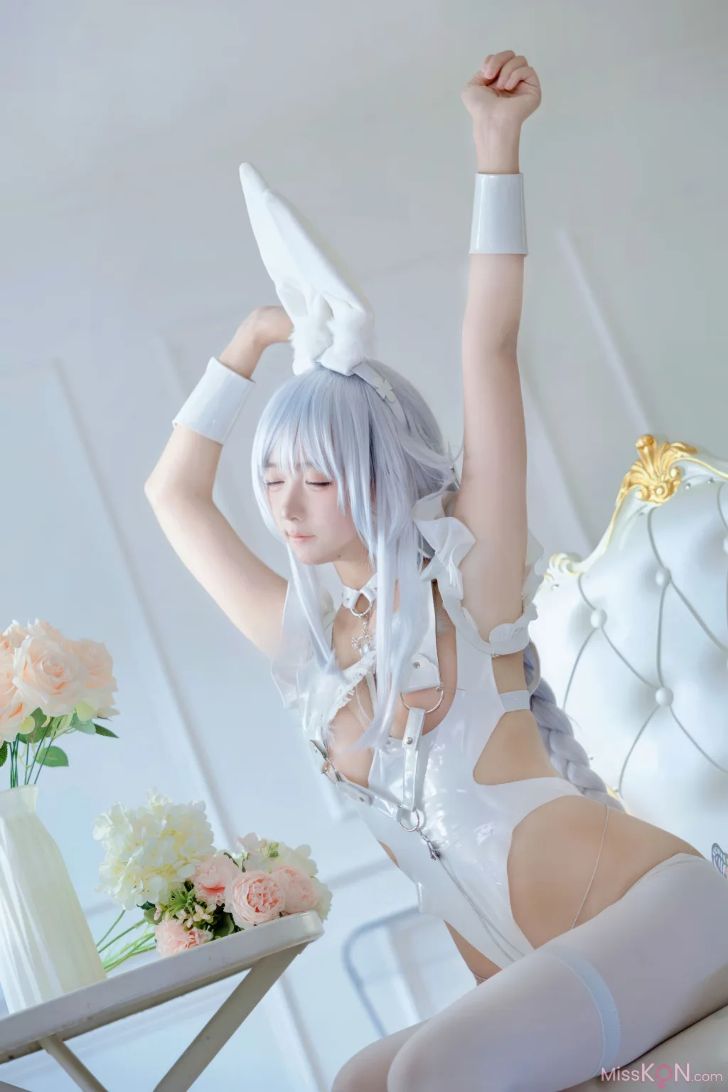 Coser@喜欢爱理吗: 碧蓝航线 恶毒 白兔 (37 photos)