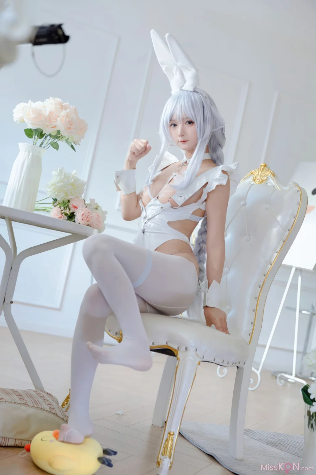Coser@喜欢爱理吗: 碧蓝航线 恶毒 白兔 (37 photos)