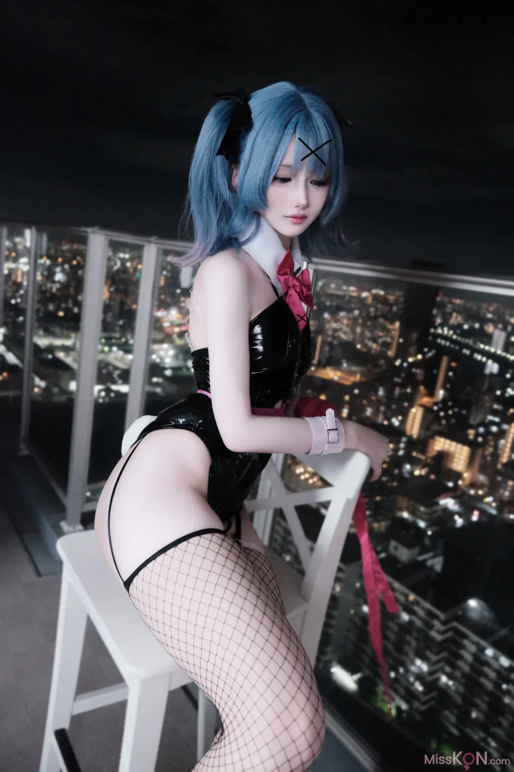 Coser@幼愛Youmeko: 初音未来兔子洞兔女郎 (28 photos)