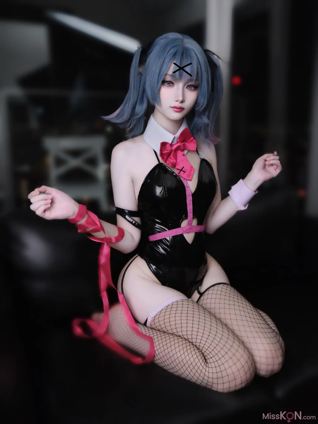Coser@幼愛Youmeko: 初音未来兔子洞兔女郎 (28 photos)