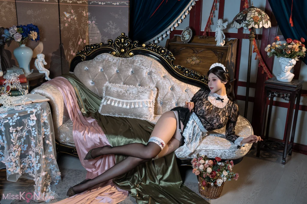 Coser@云溪溪 (Yunx1x1) &amp; 奶桃桃: 顺从 (100 photos + 1 video)