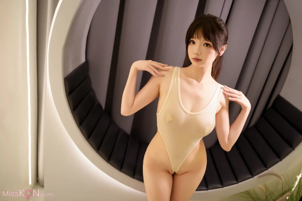 Coser@雪晴Astra: 透明体操服 (63 photos + 1 video)