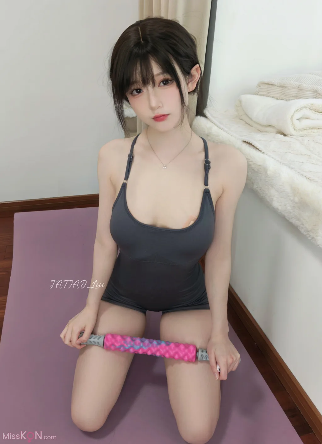 Coser@发条少女 (迷之呆梨): [Fantia] 你的健身搭子 (53 photos)