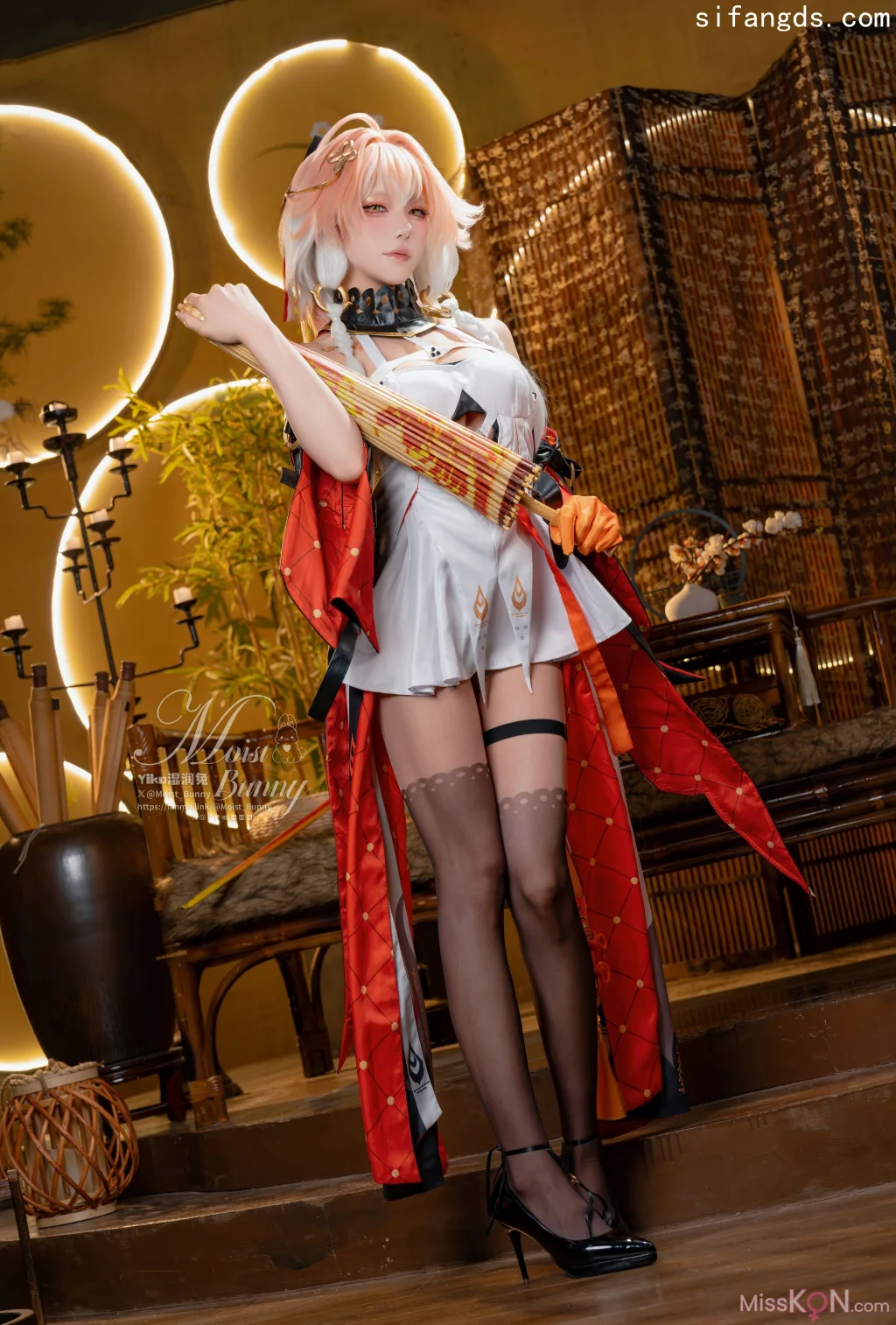 Coser@黏黏团子兔: TC 6月作品 炽羽策阵星-长离 (111 photos + 5 videos)