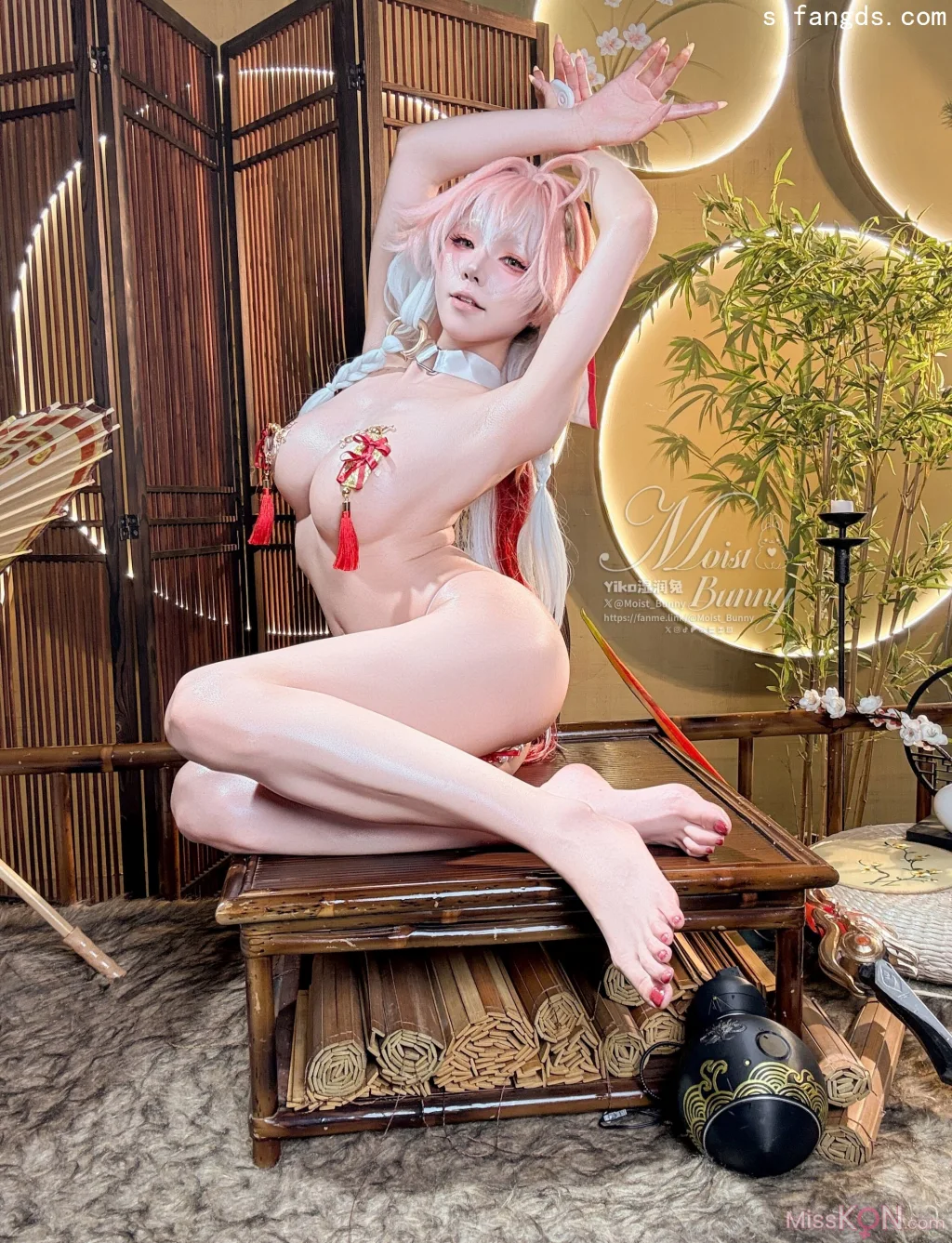Coser@黏黏团子兔: TC 6月作品 炽羽策阵星-长离 (111 photos + 5 videos)