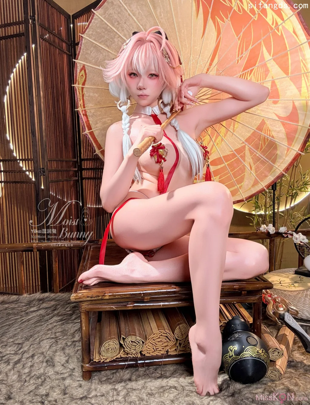 Coser@黏黏团子兔: TC 6月作品 炽羽策阵星-长离 (111 photos + 5 videos)
