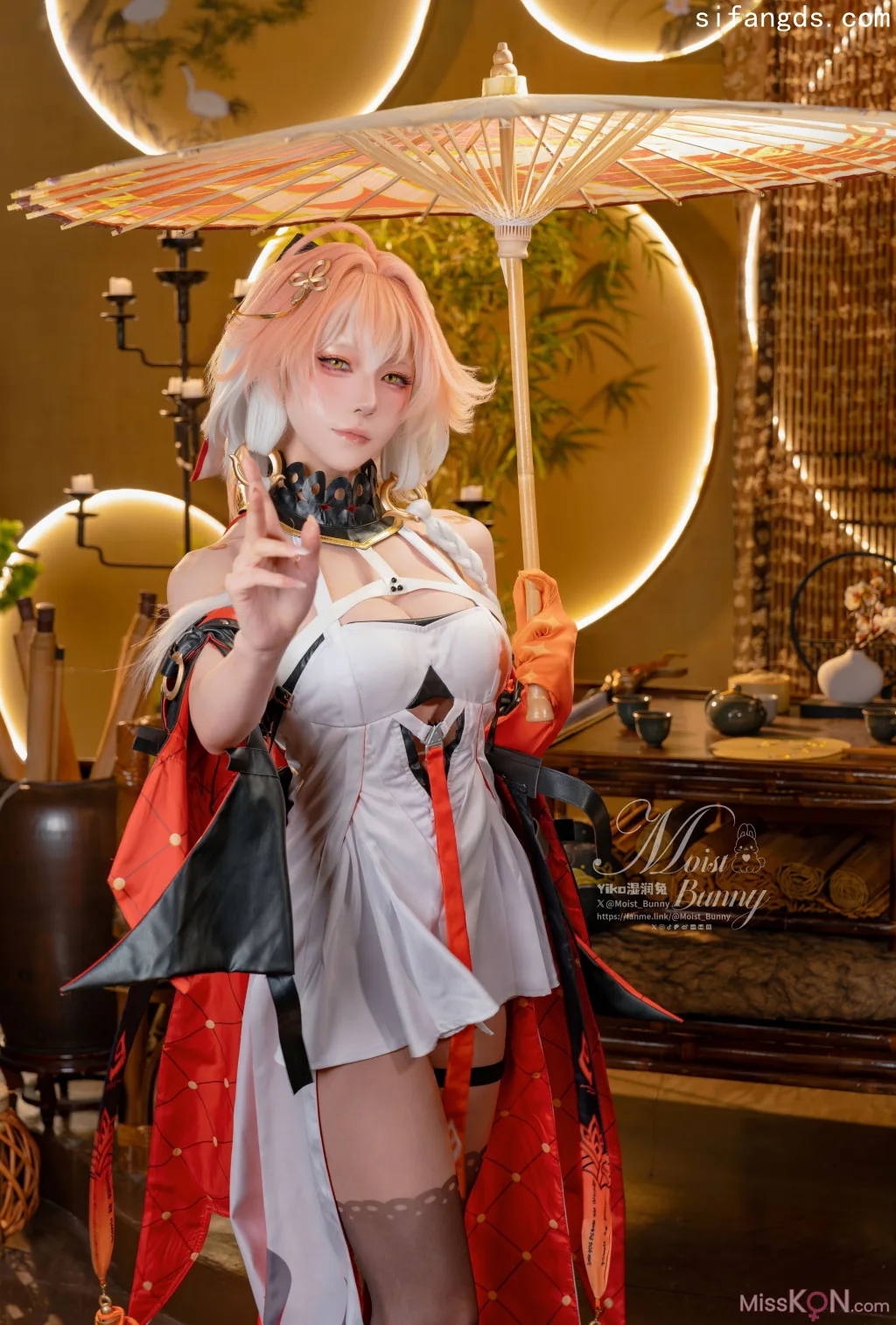 Coser@黏黏团子兔: TC 6月作品 炽羽策阵星-长离 (111 photos + 5 videos)
