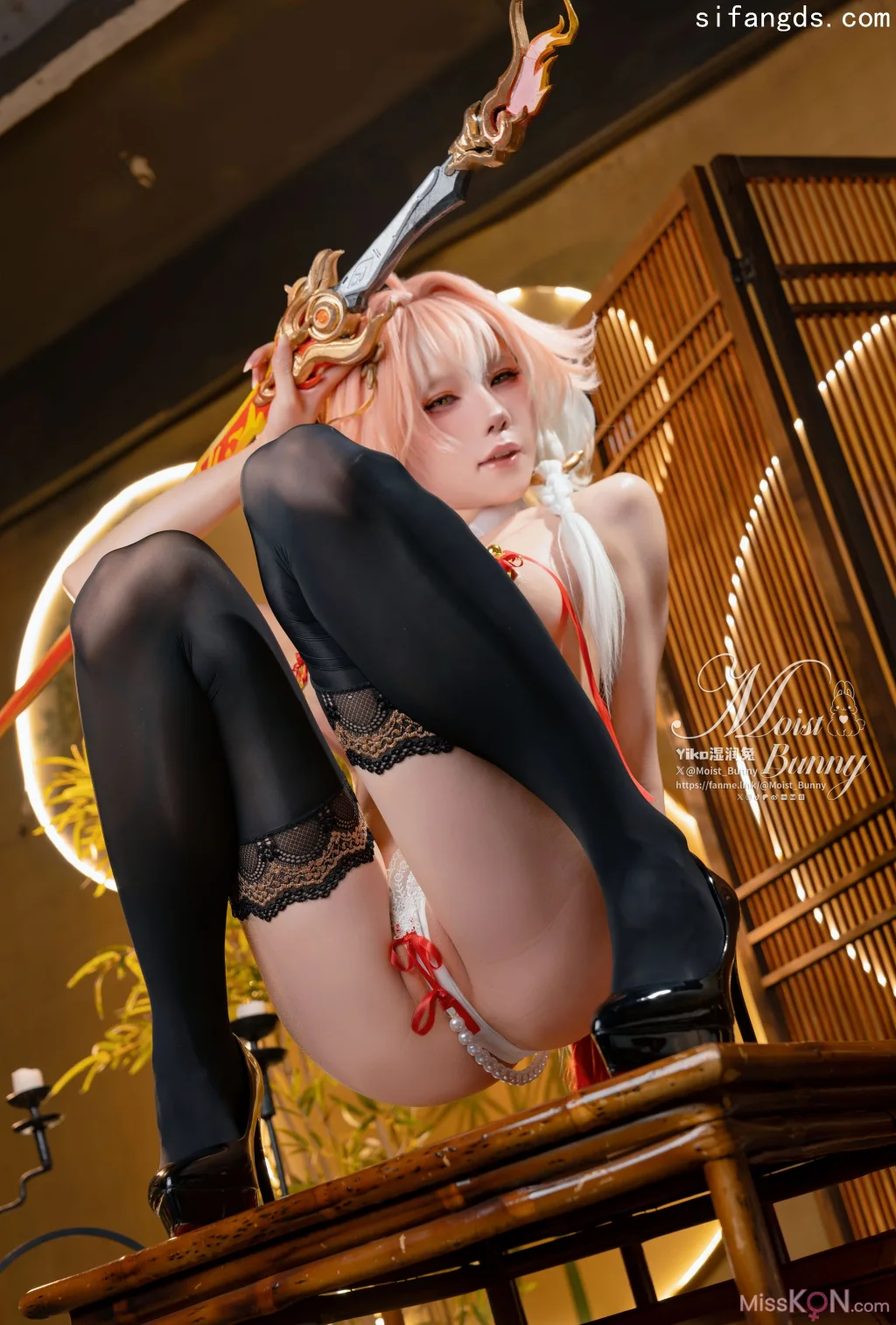 Coser@黏黏团子兔: TC 6月作品 炽羽策阵星-长离 (111 photos + 5 videos)