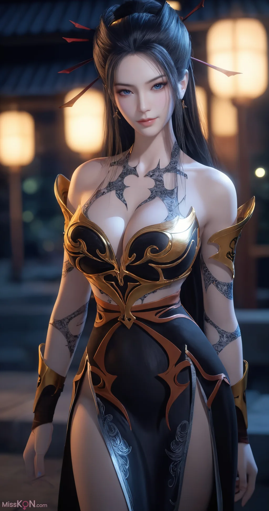 [AI Generated] 天行九歌 – 焰灵姬 【墨迹】 (278 photos)