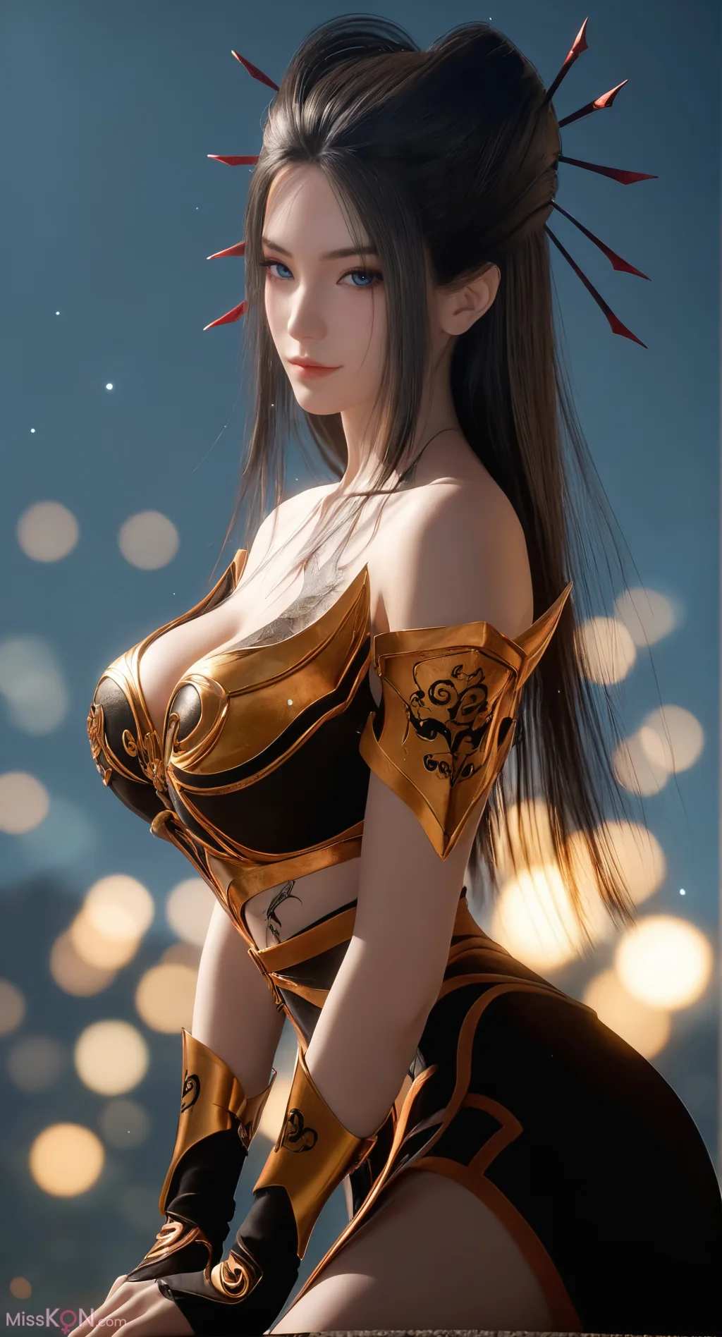 [AI Generated] 天行九歌 – 焰灵姬 【墨迹】 (278 photos)