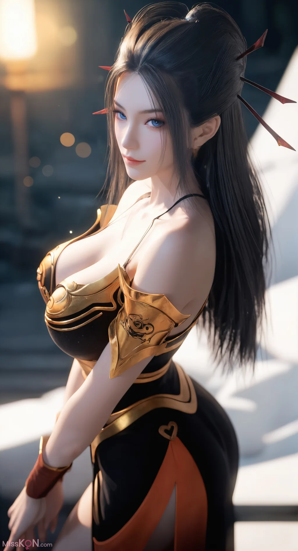 [AI Generated] 天行九歌 – 焰灵姬 【墨迹】 (278 photos)