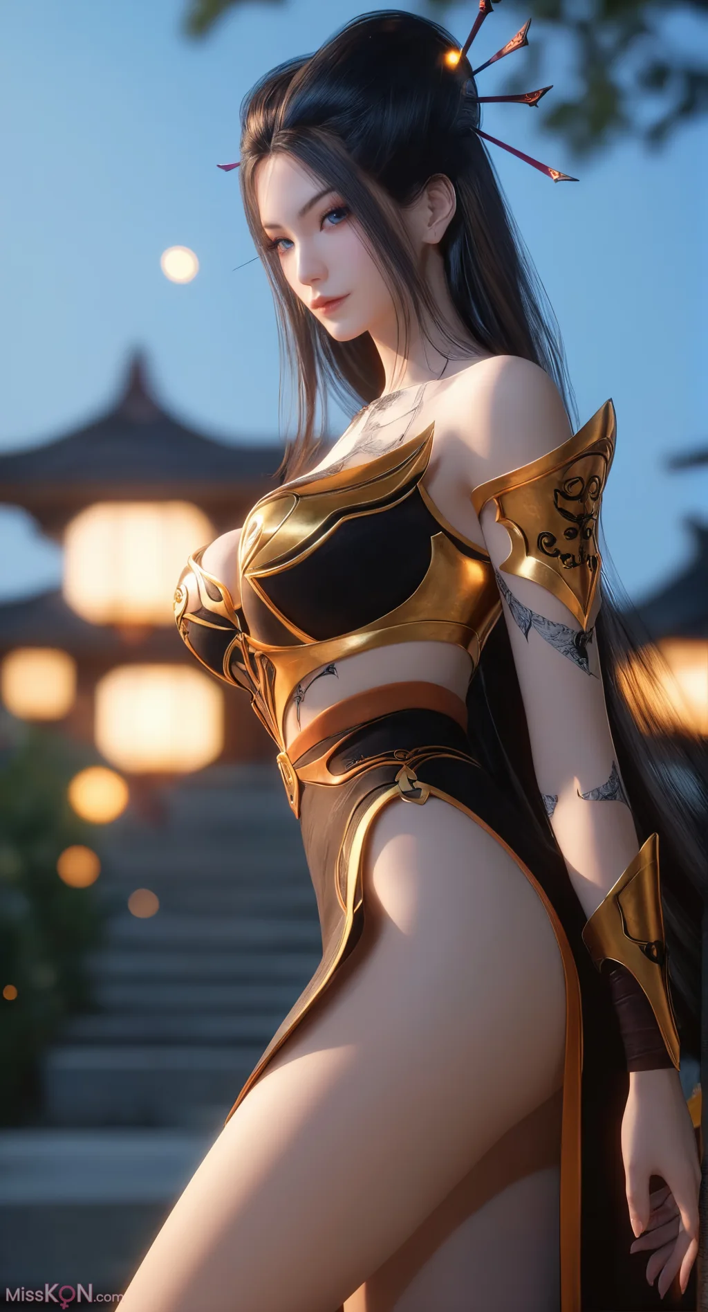 [AI Generated] 天行九歌 – 焰灵姬 【墨迹】 (278 photos)