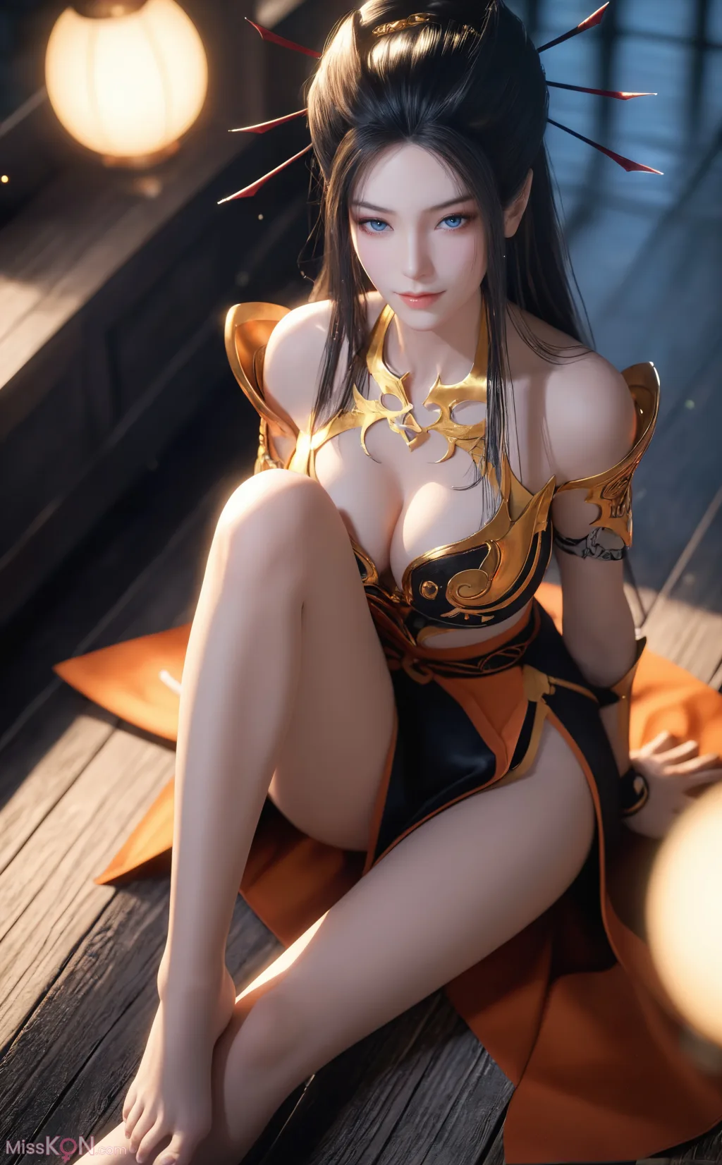 [AI Generated] 天行九歌 – 焰灵姬 【墨迹】 (278 photos)