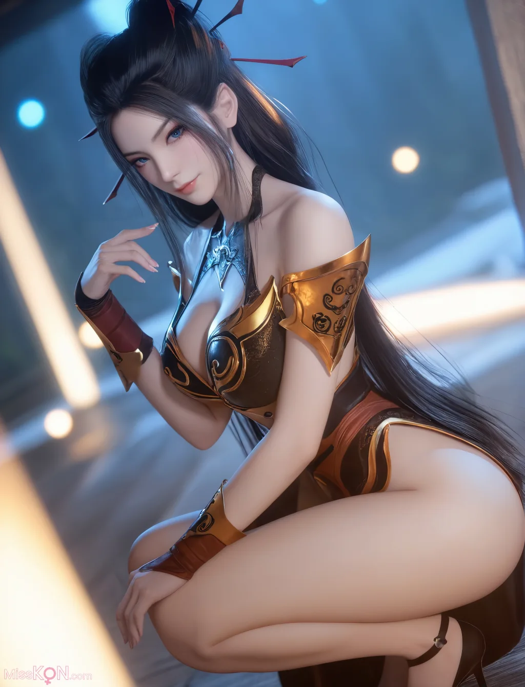 [AI Generated] 天行九歌 – 焰灵姬 【墨迹】 (278 photos)