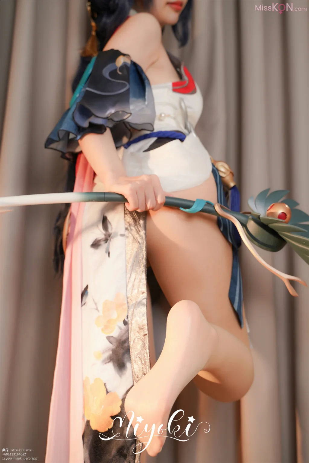 Coser@铃木美咲 (Misaki Suzuki): 离恨烟 (22 photos + 1 video)