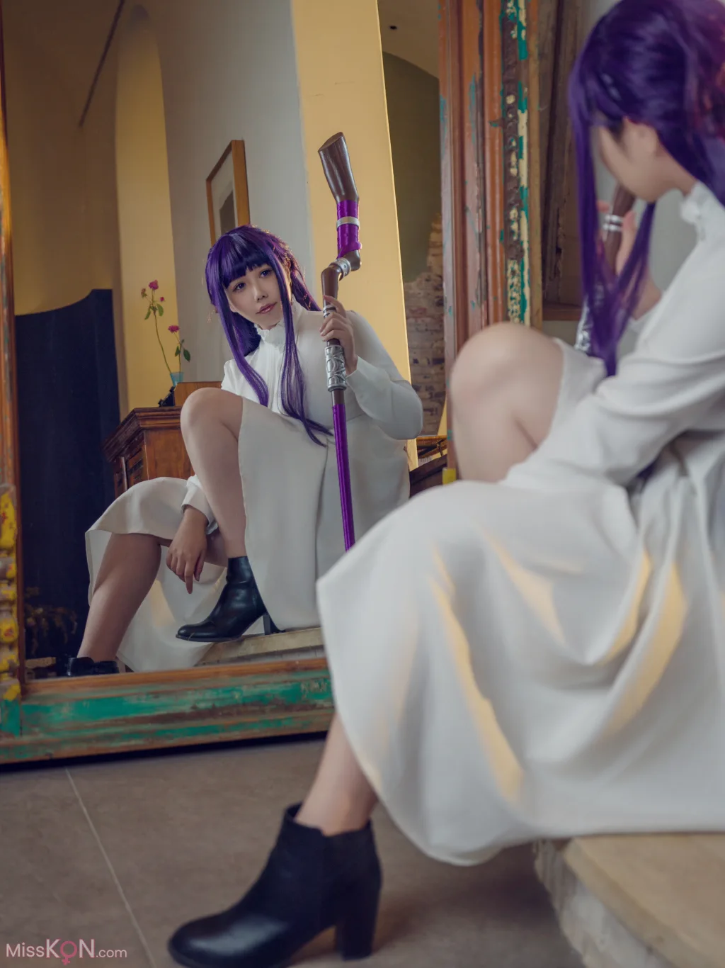 Coser@麻花麻花酱: 葬送的芙莉莲 菲伦 (40 photos + 1 video)