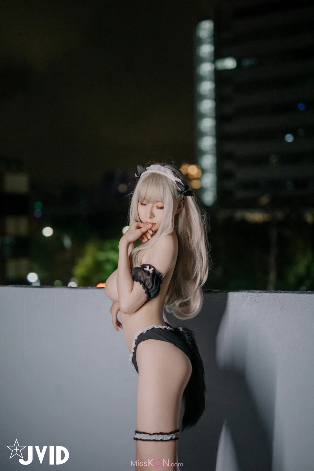 [JVID] 黎菲兒: 那晚抓夜貓的傳說故事 (118 photos)