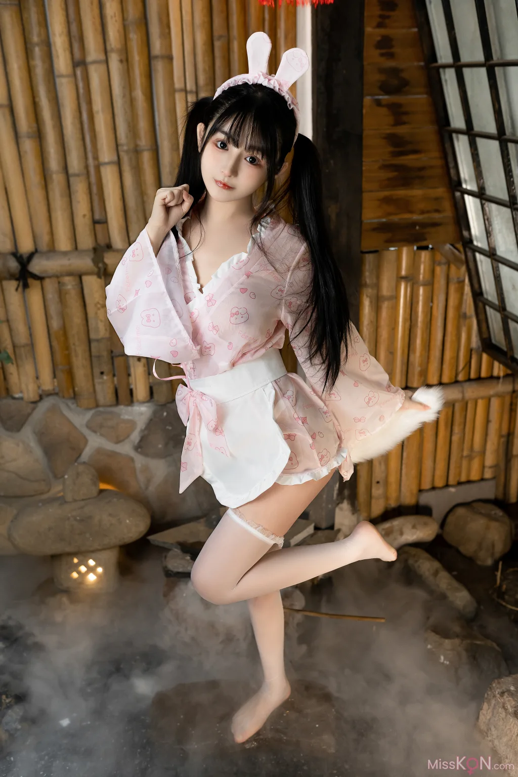 Coser@桜井宁宁: 和袖曳尾 (107 photos + 1 video)