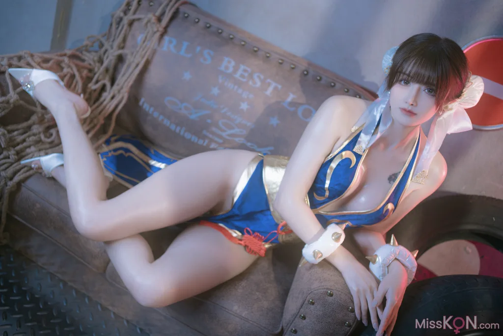Coser@鹿八岁: 春丽的格斗辅导 (90 photos)