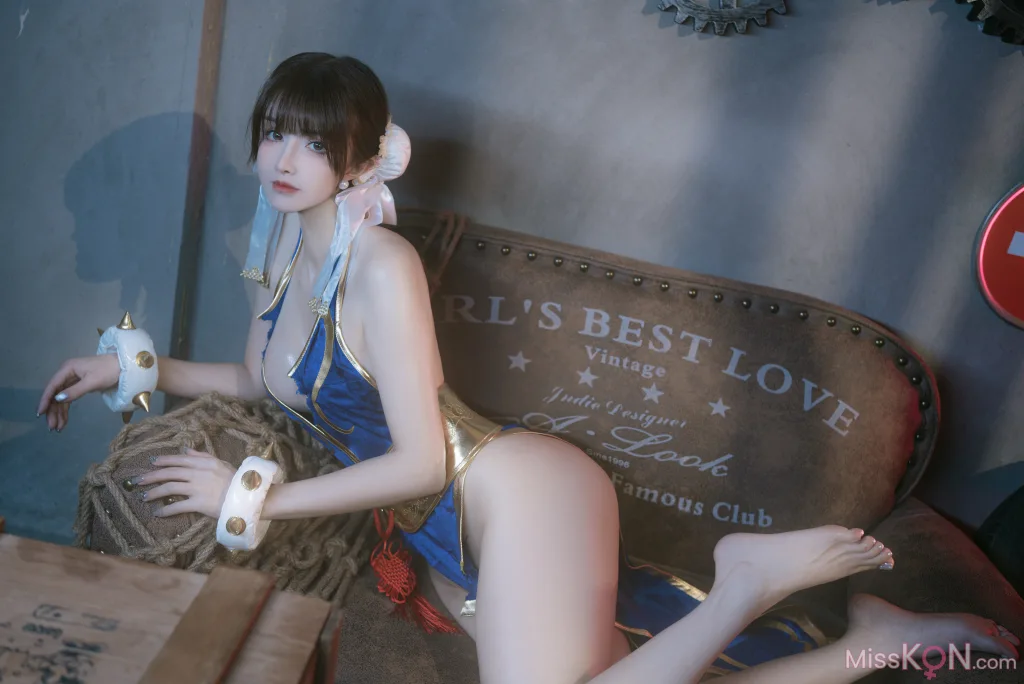 Coser@鹿八岁: 春丽的格斗辅导 (90 photos)