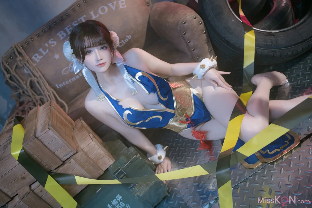 Coser@鹿八岁: 春丽的格斗辅导 (90 photos)
