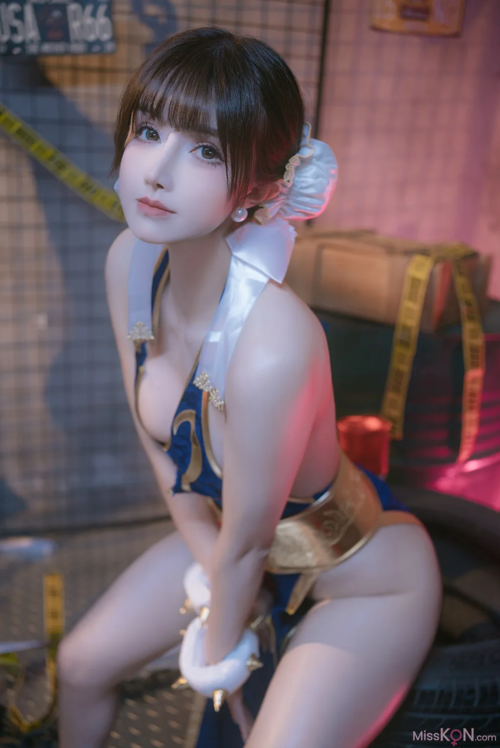 Coser@鹿八岁: 春丽的格斗辅导 (90 photos)