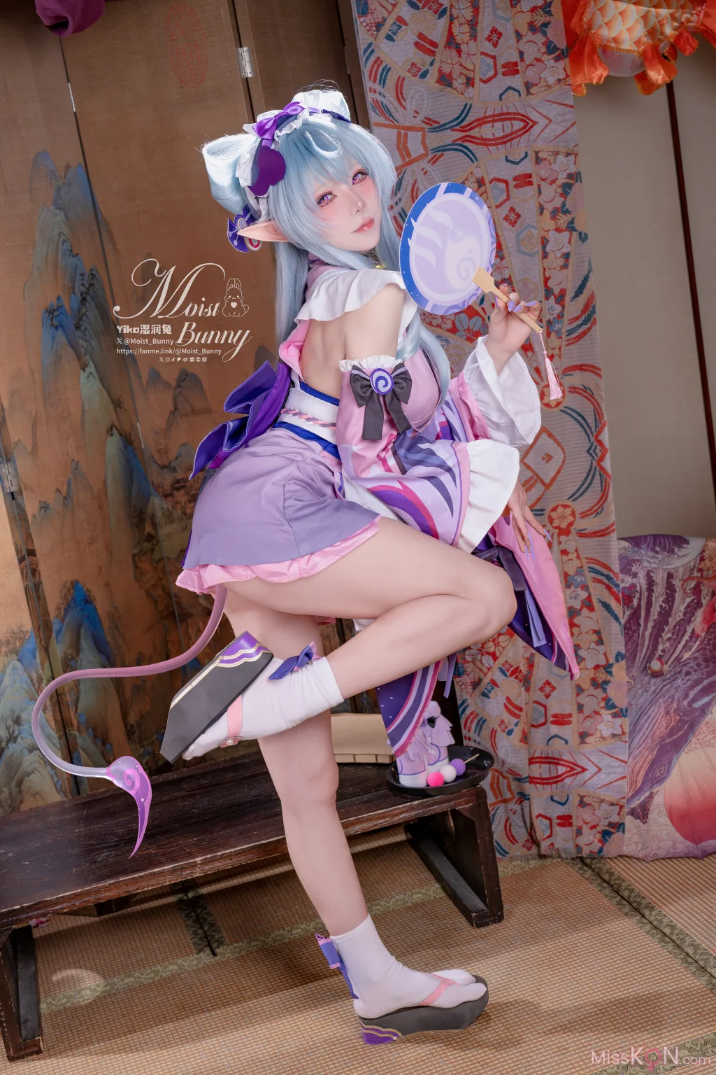 Coser@黏黏团子兔: 05月作品『浮枕朝颜-梦见月瑞希』 红昭愿 (132 photos + 5 videos)