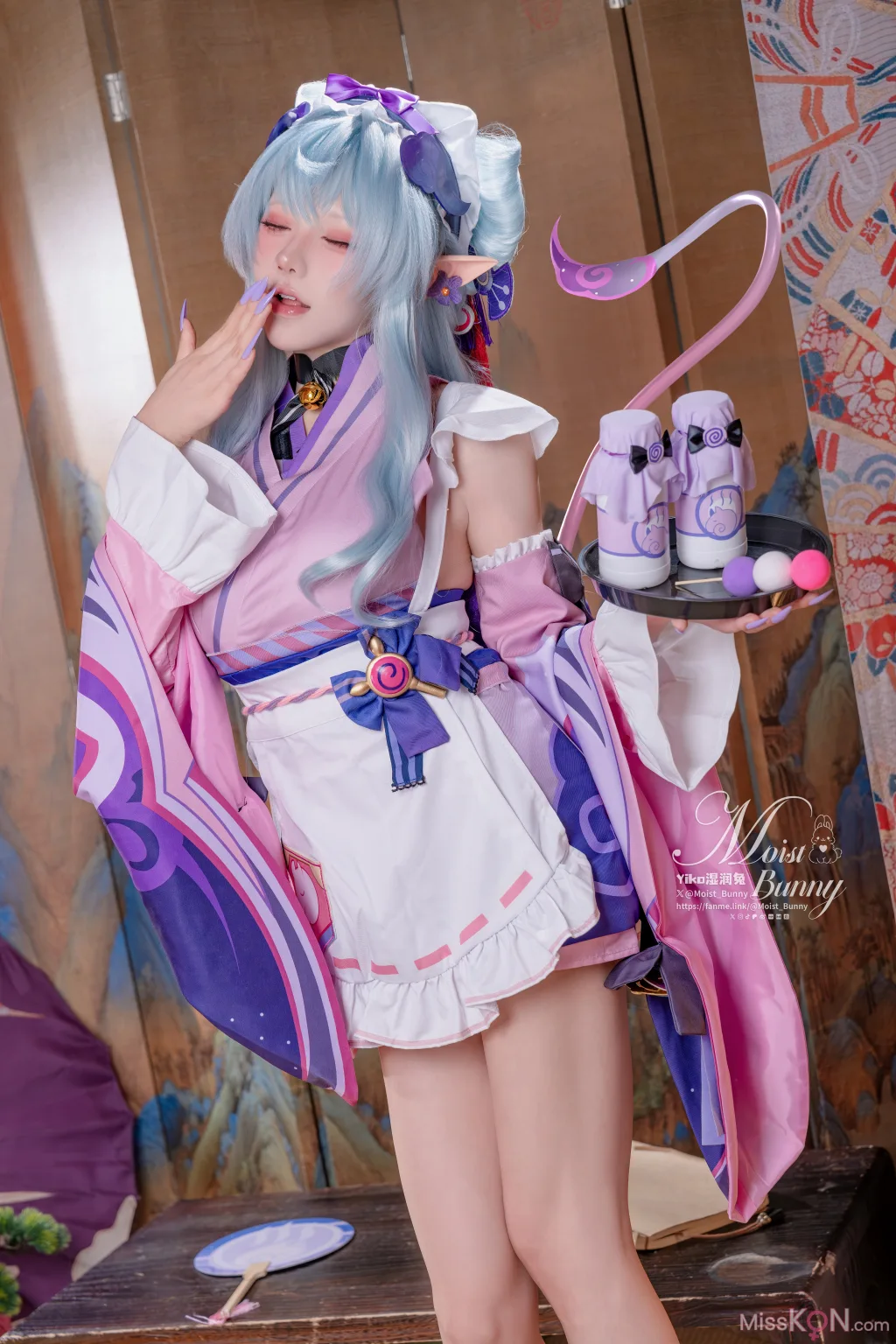 Coser@黏黏团子兔: 05月作品『浮枕朝颜-梦见月瑞希』 红昭愿 (132 photos + 5 videos)