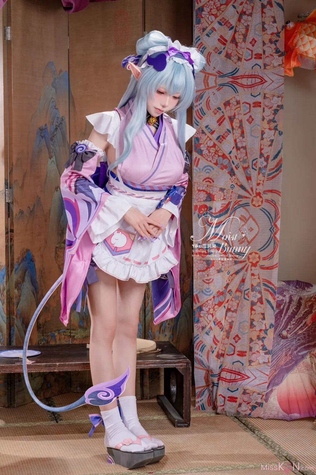 Coser@黏黏团子兔: 05月作品『浮枕朝颜-梦见月瑞希』 红昭愿 (132 photos + 5 videos)